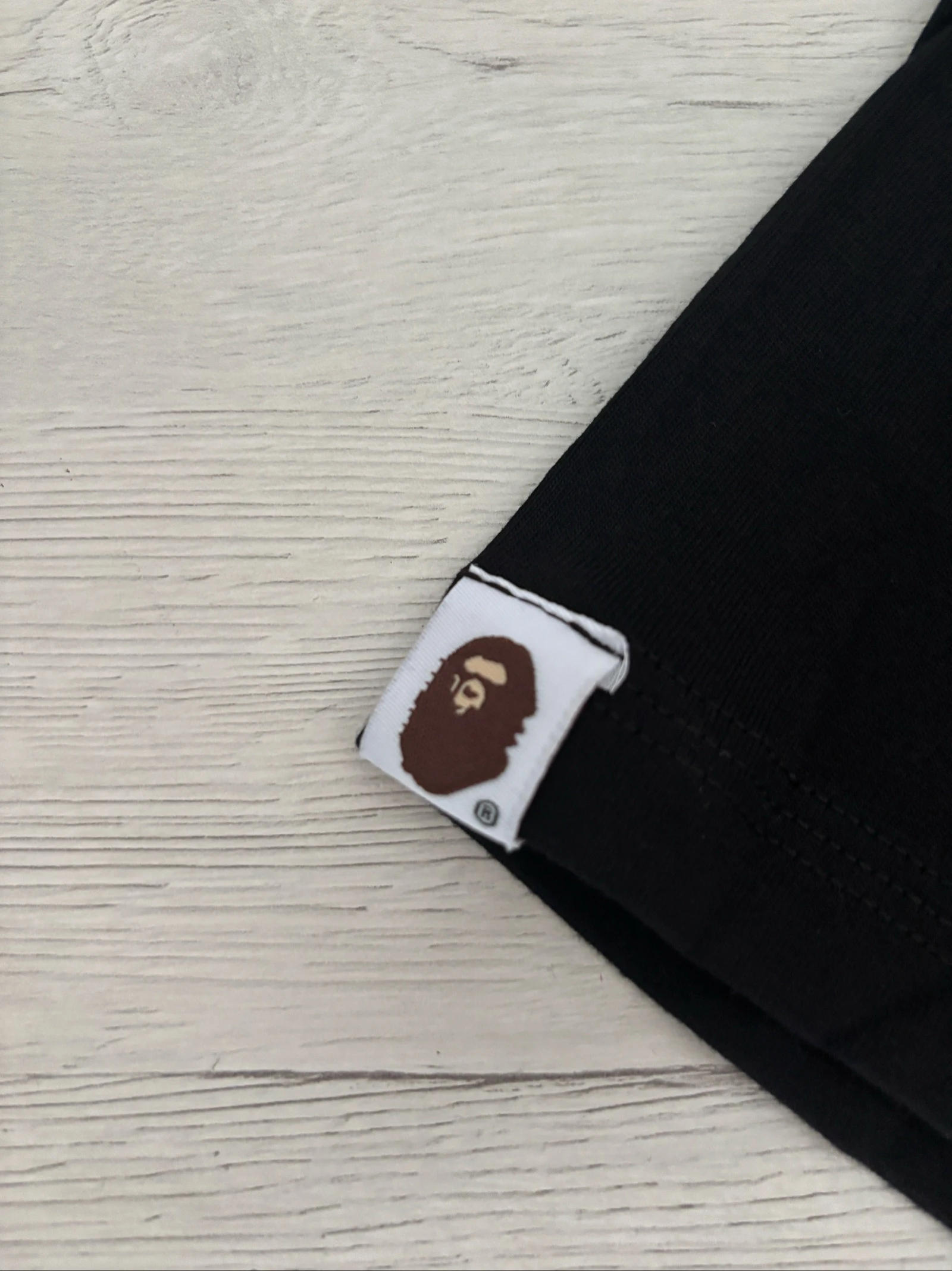 BAPE Big Ape Head Camo Tee Negro – photo 3